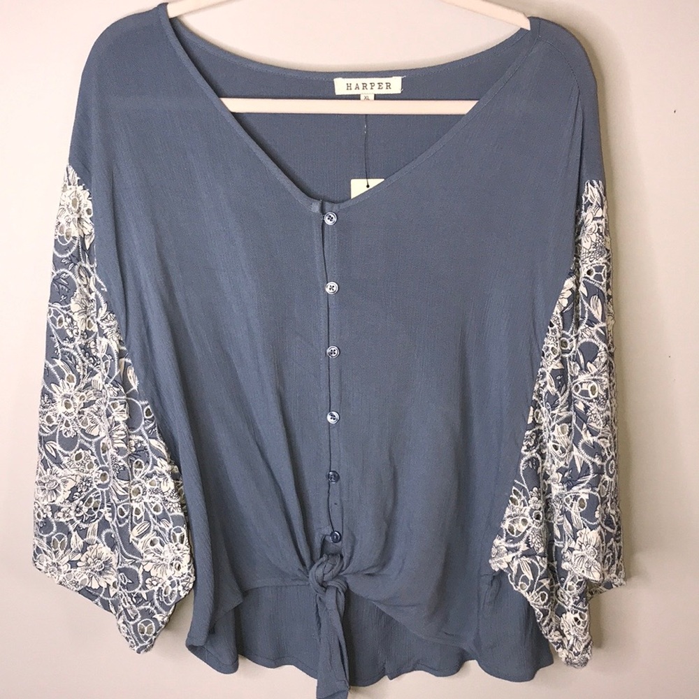 Harper Button Down Top